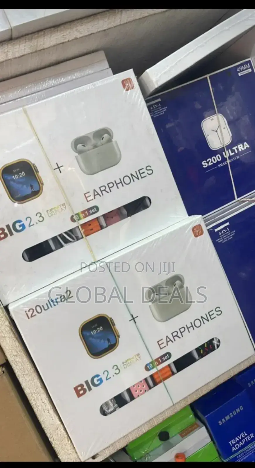 I20 Ultra2 Smart Watch. Airpod and 7straps
