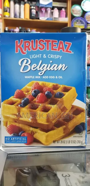 Krusteaz Belgain Waffle Mix, 793g