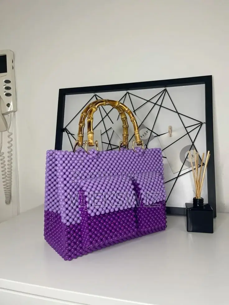 Pearl Pop-Corn Beads Bag
