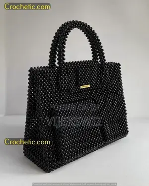 Pearl Pop-Corn Beads Bag