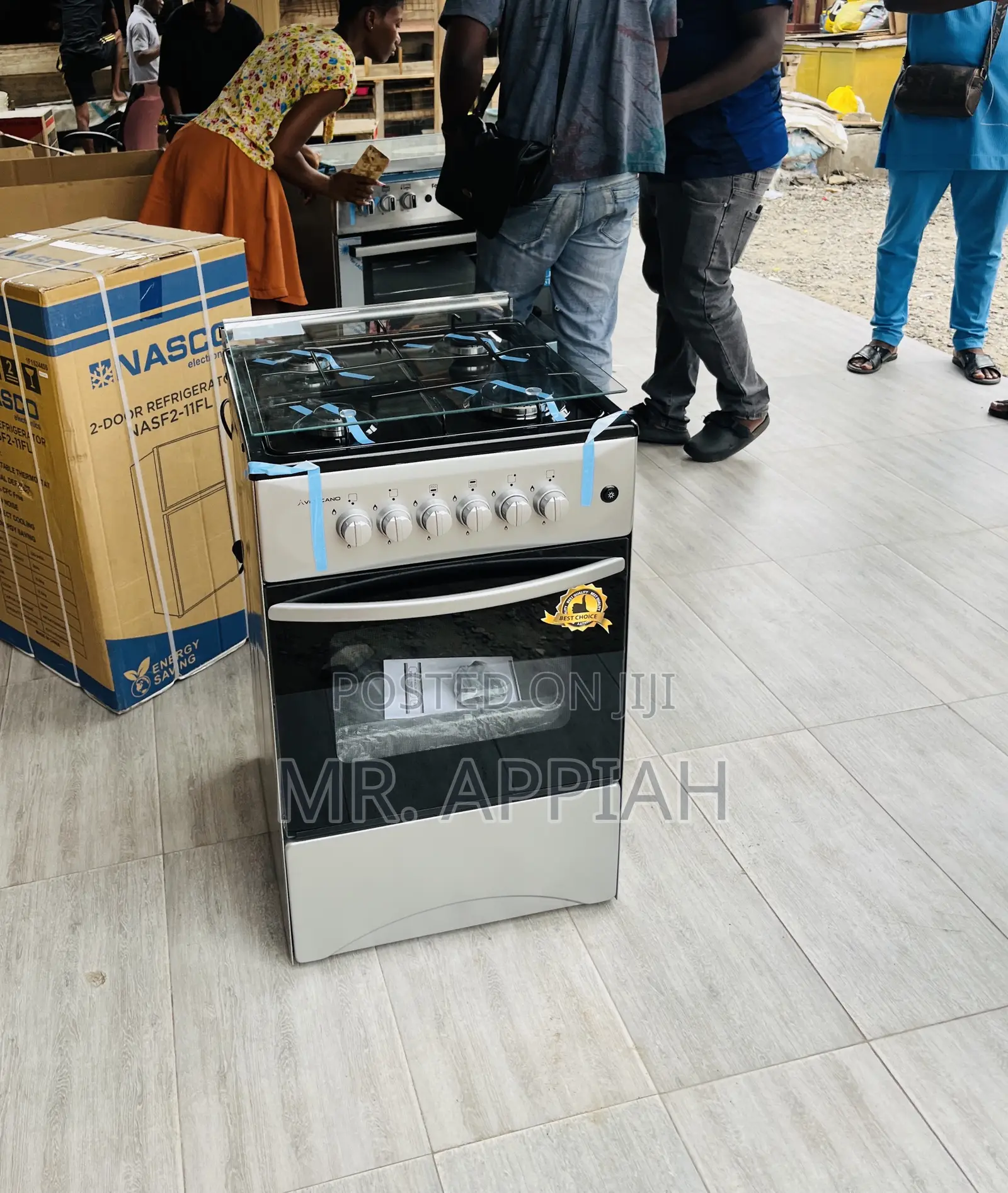 Free Standing Volcano 4 Gas Oven Turkish Cooker.