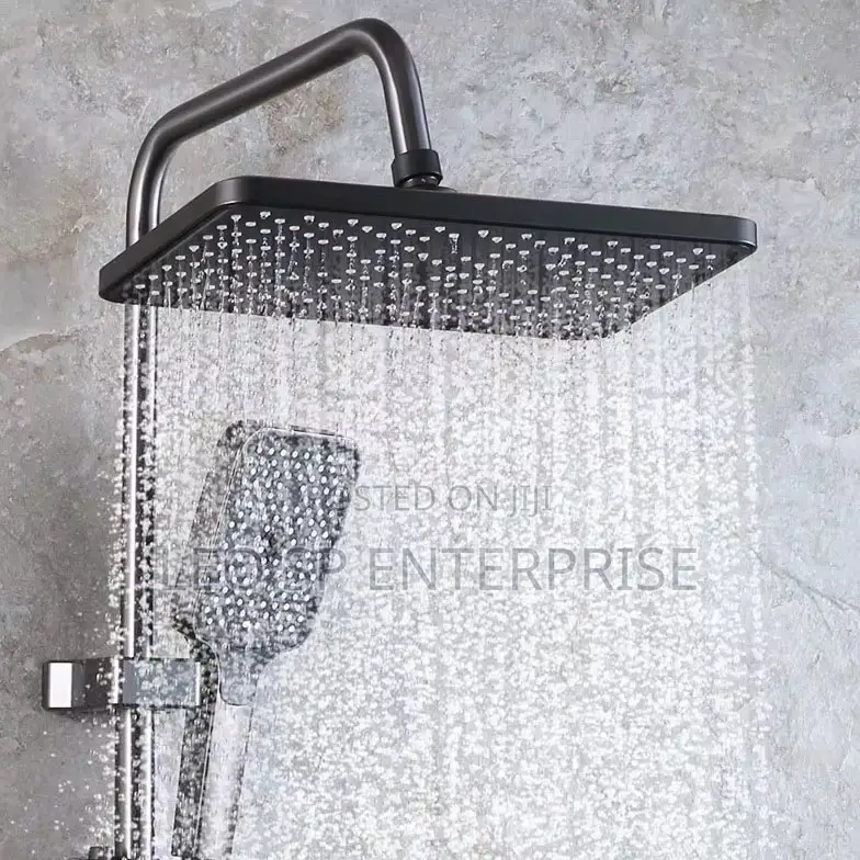 Luxury Piano Brass Shower