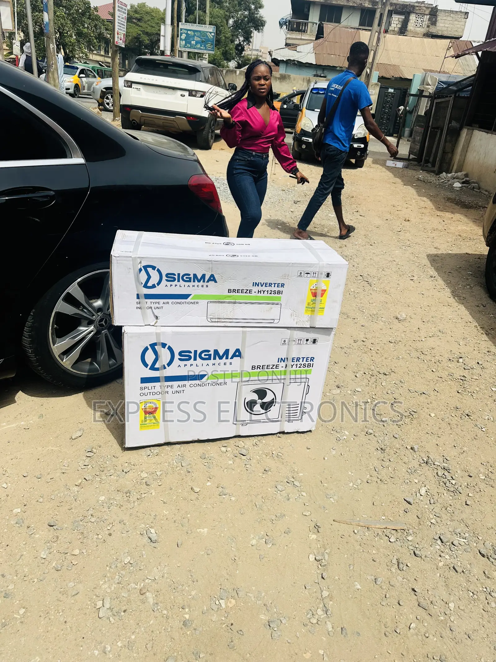 Sigma Sleek White Inverter 1.5hp