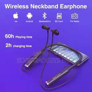 Sports Necklace With Mic Fm Radio Headset