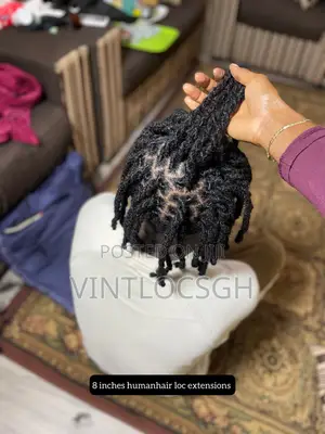 Aunthentic Permanent And Temporal Locs Extensions In Ghana