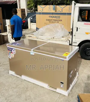 Stay Chill With Nasco Nas 800fl, 600l Freezer(Gold).