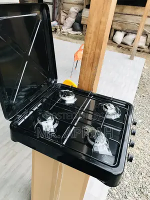 Choose Affordable Yucel 4 Gas Table Top Cooker, Black.