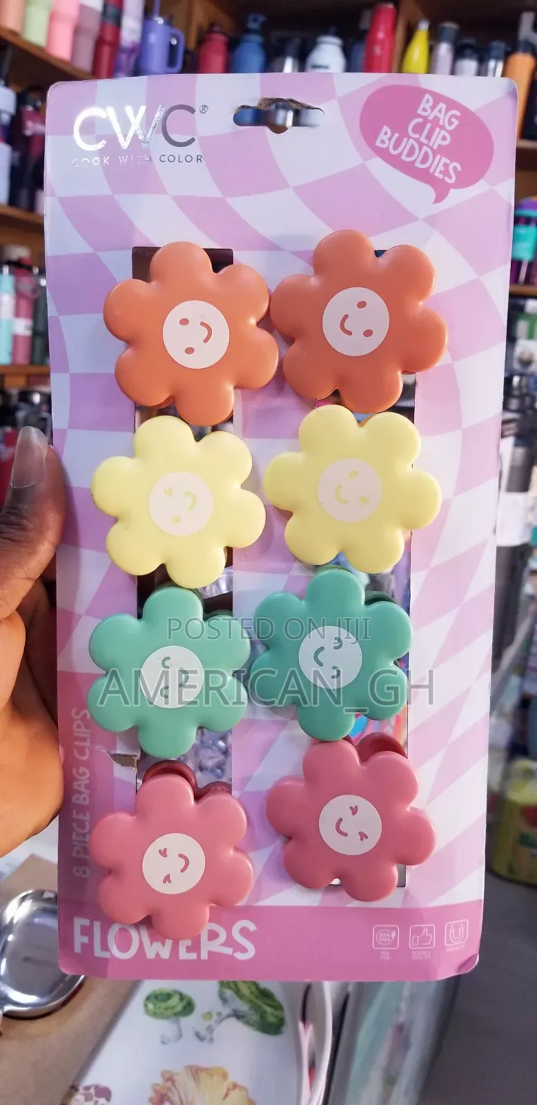 8 Pieces Magnetic Bag Clips
