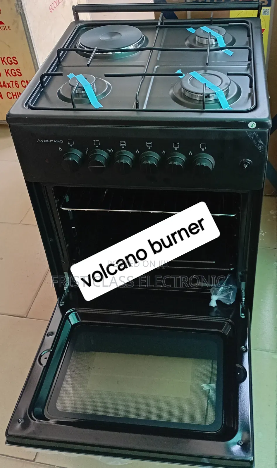 Wind Resistant Volcano Burner