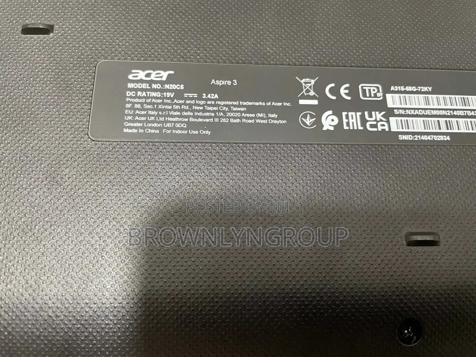 New Laptop Acer Aspire 3 16GB Intel Core I7 SSD 512GB