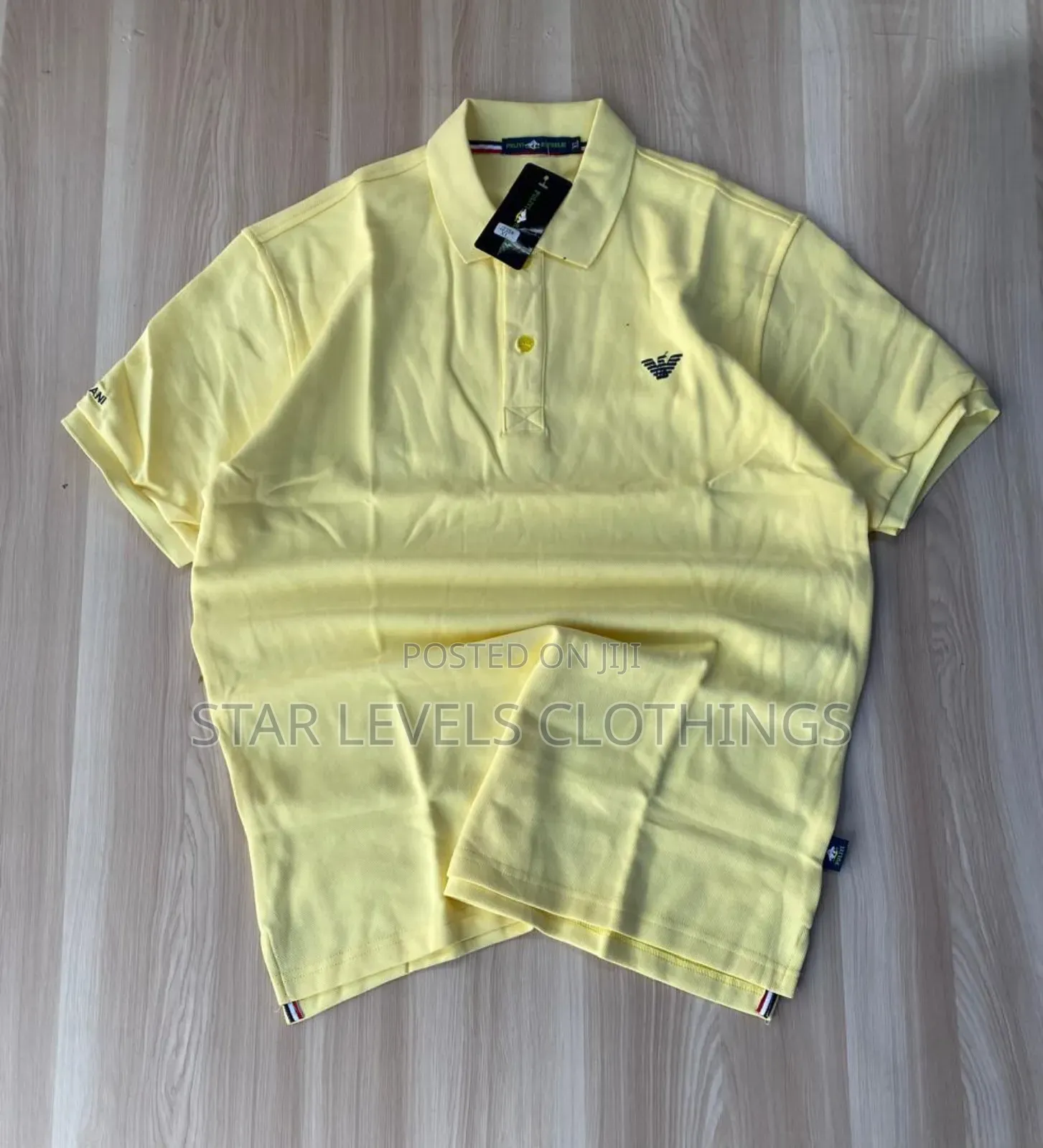 Yellow Heavy Club T Tops for Men