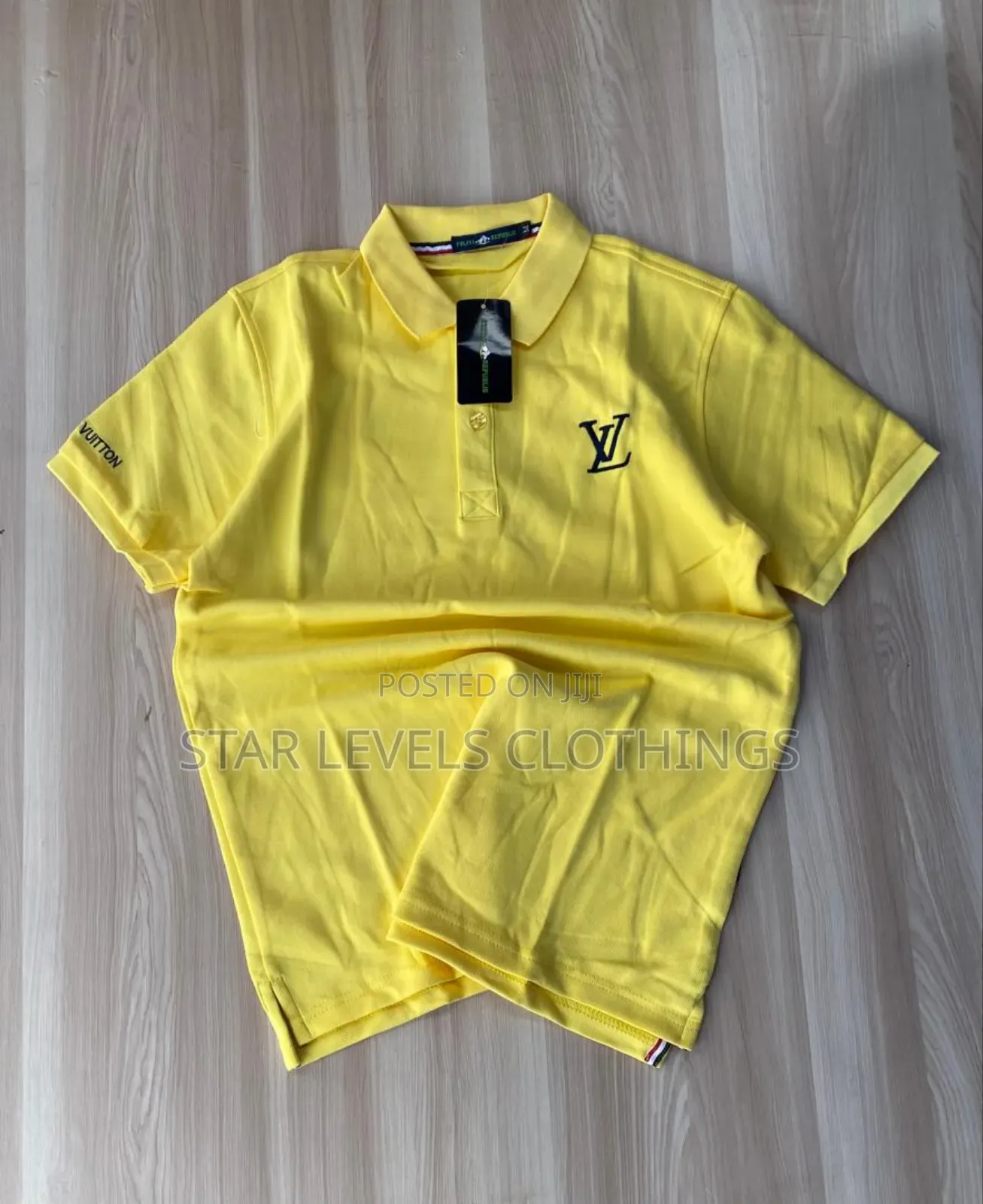 Yellow Heavy Club T Tops for Men