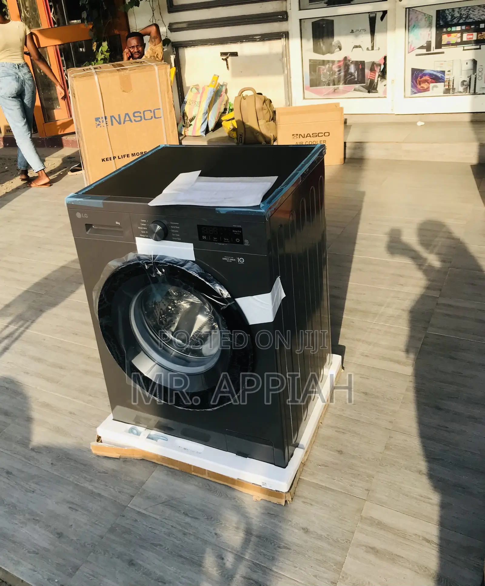 Speed Up Washing With Lg 8kg Front Load Washing Machine.