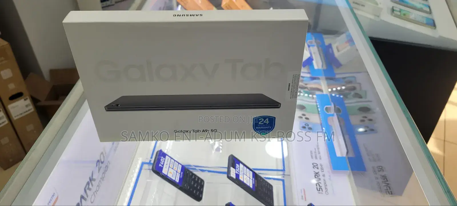 New Samsung Galaxy Tab A9+ 64 GB Blue