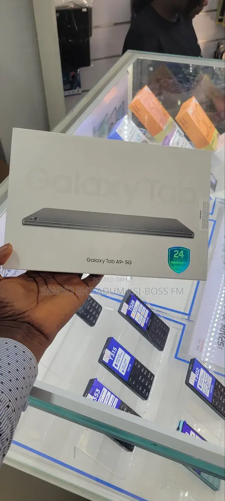 New Samsung Galaxy Tab A9+ 64 GB Blue