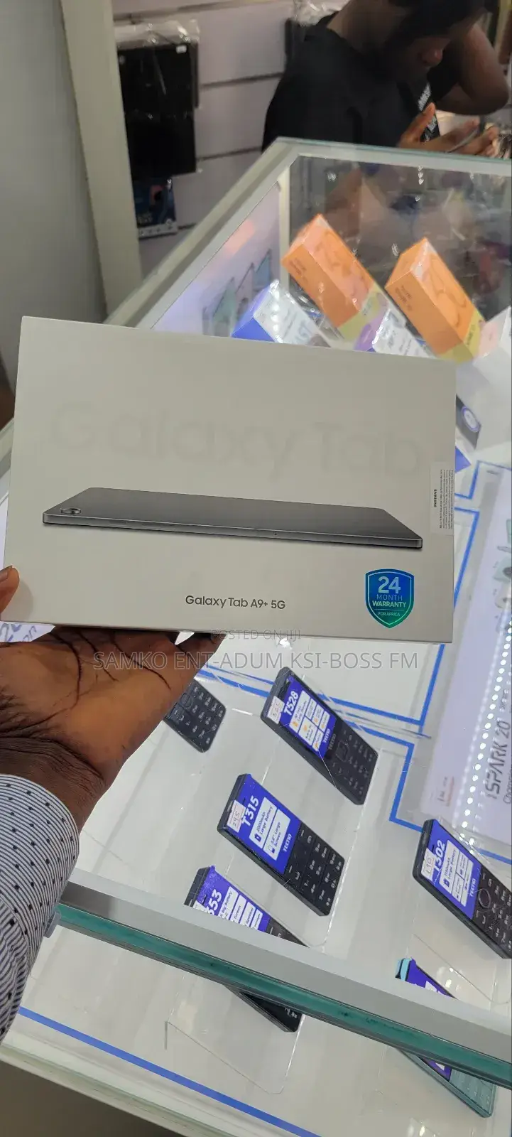 New Samsung Galaxy Tab A9+ 64 GB Blue