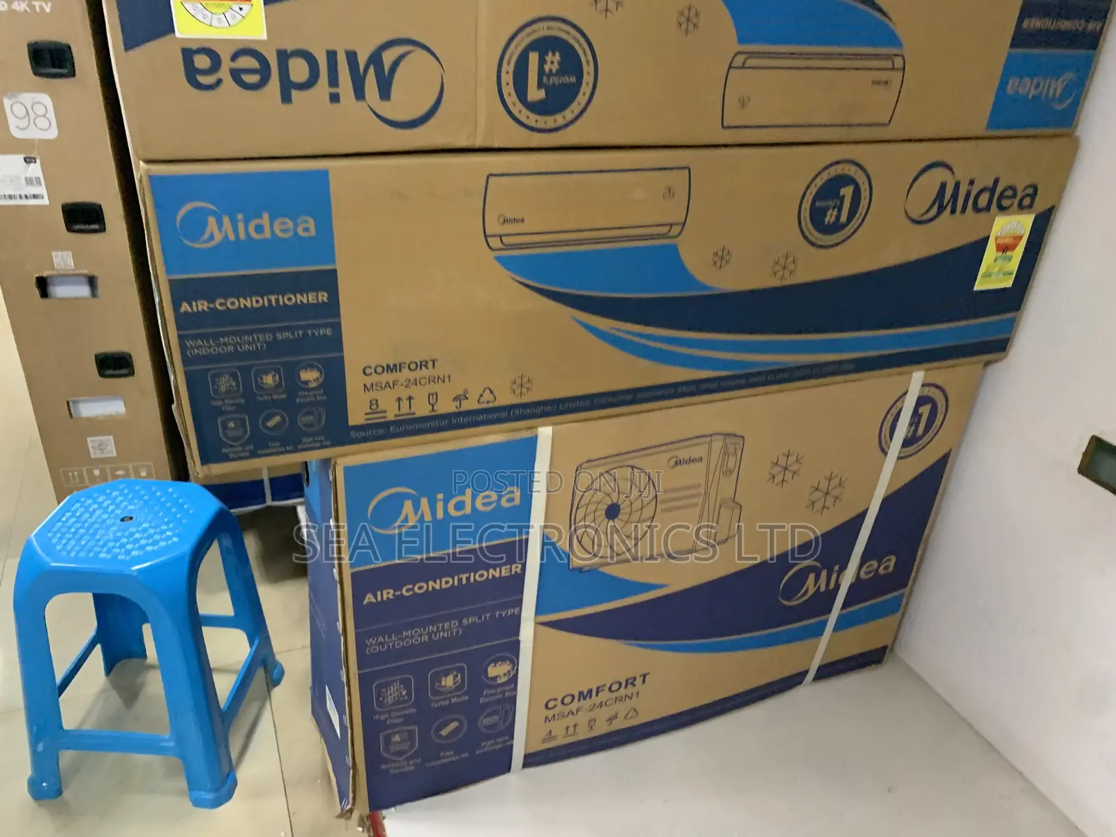 Reliable Midea 2.5 Hp R410 Gas Ac