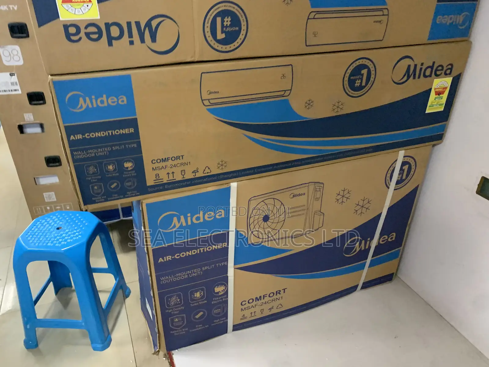 Midea 2.5 Hp Copper Condenser Ac