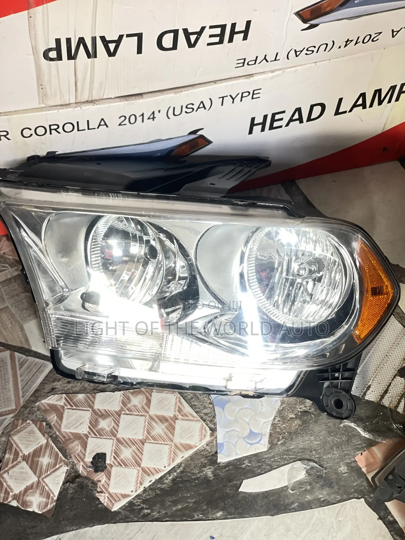 Dodge Durango 2012 Headlight Left Side