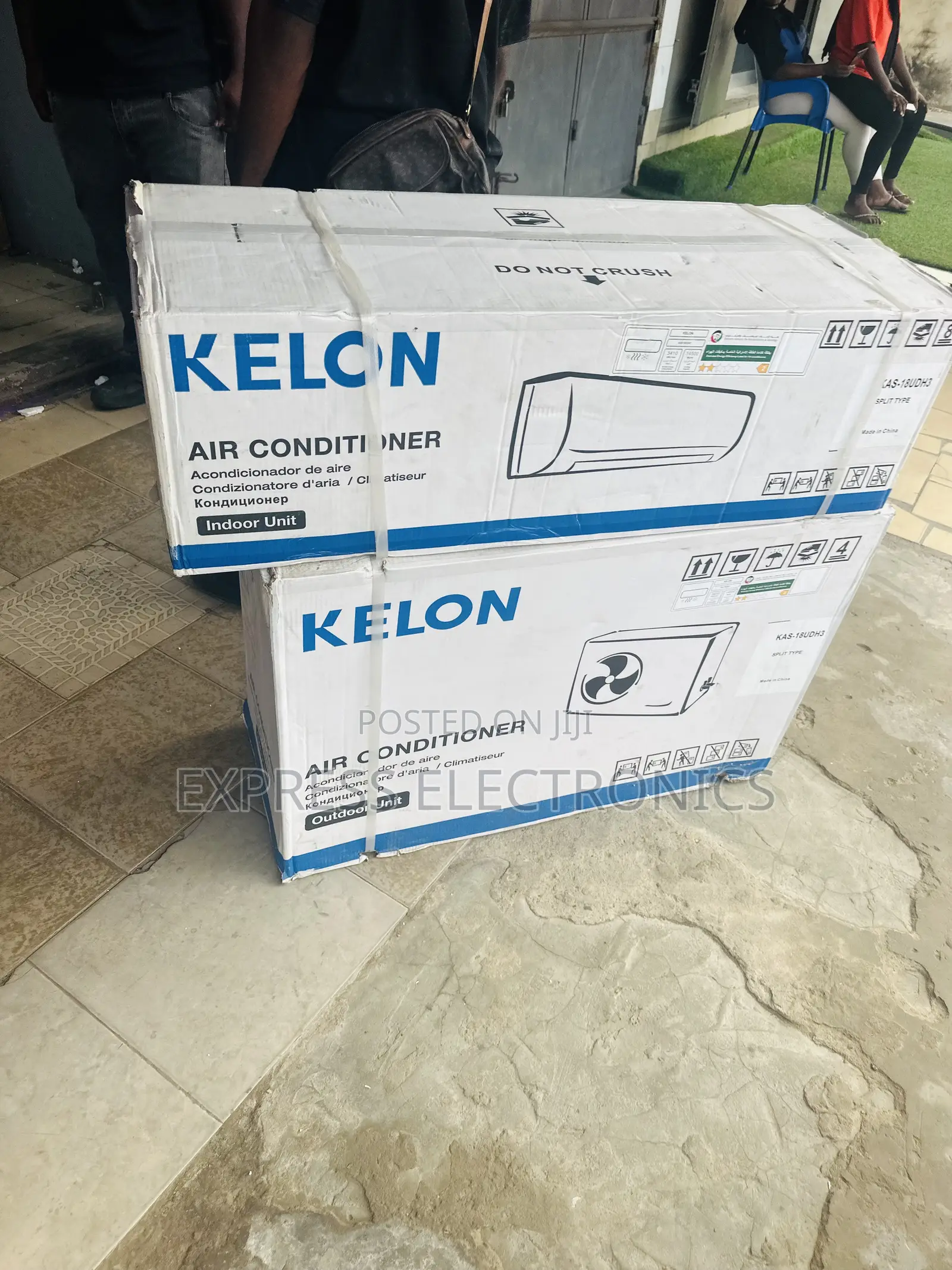 Anti Corrosion Blue Fin Split Kelorn R410 Gas 2.0hp