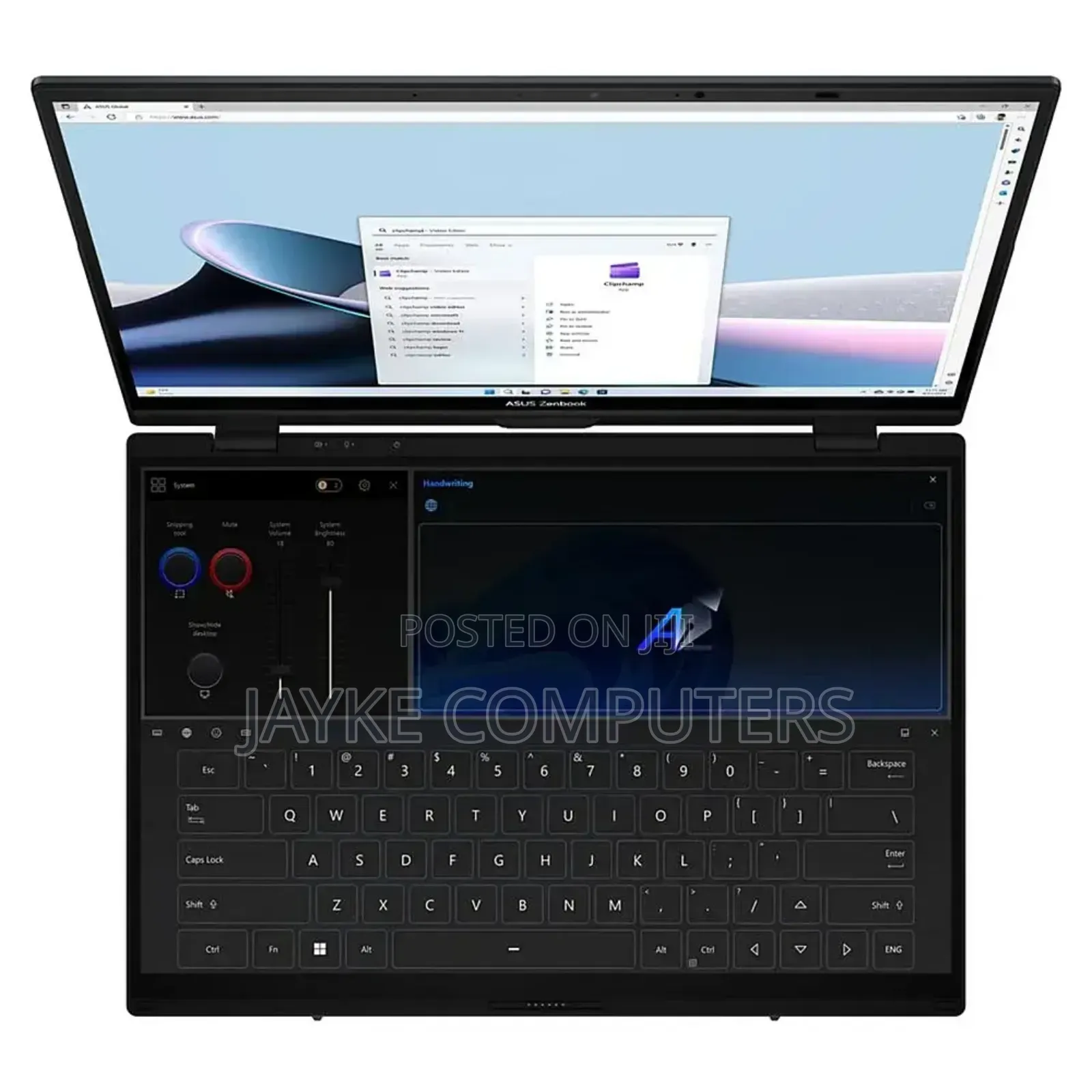 New Laptop Asus Zenbook Duo 14 32GB Intel Core Ultra 9 SSD 1T