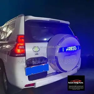 Prado Tyre Cover Sticker Light