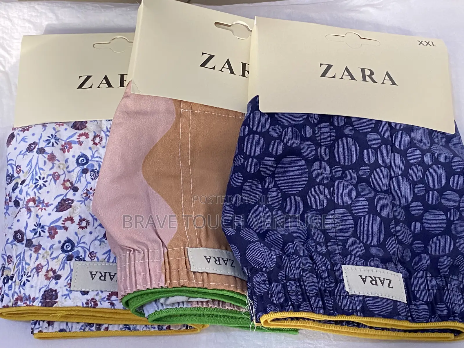 Zara Loose Boxer Shorts/Pant