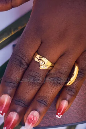 Wedding Rings Gold Set