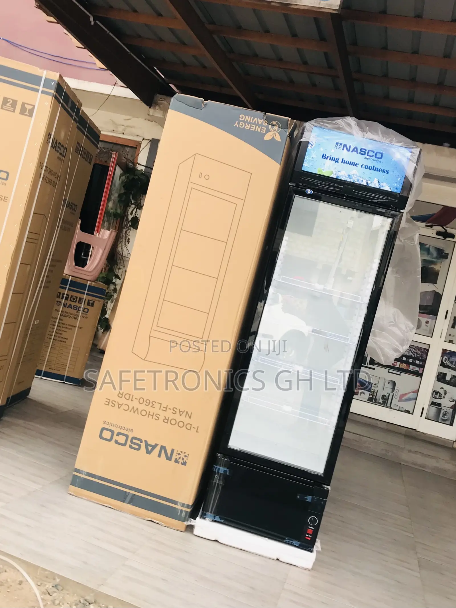 Nasco Energy Saving Nasfl360 Display Singledoor Fridge