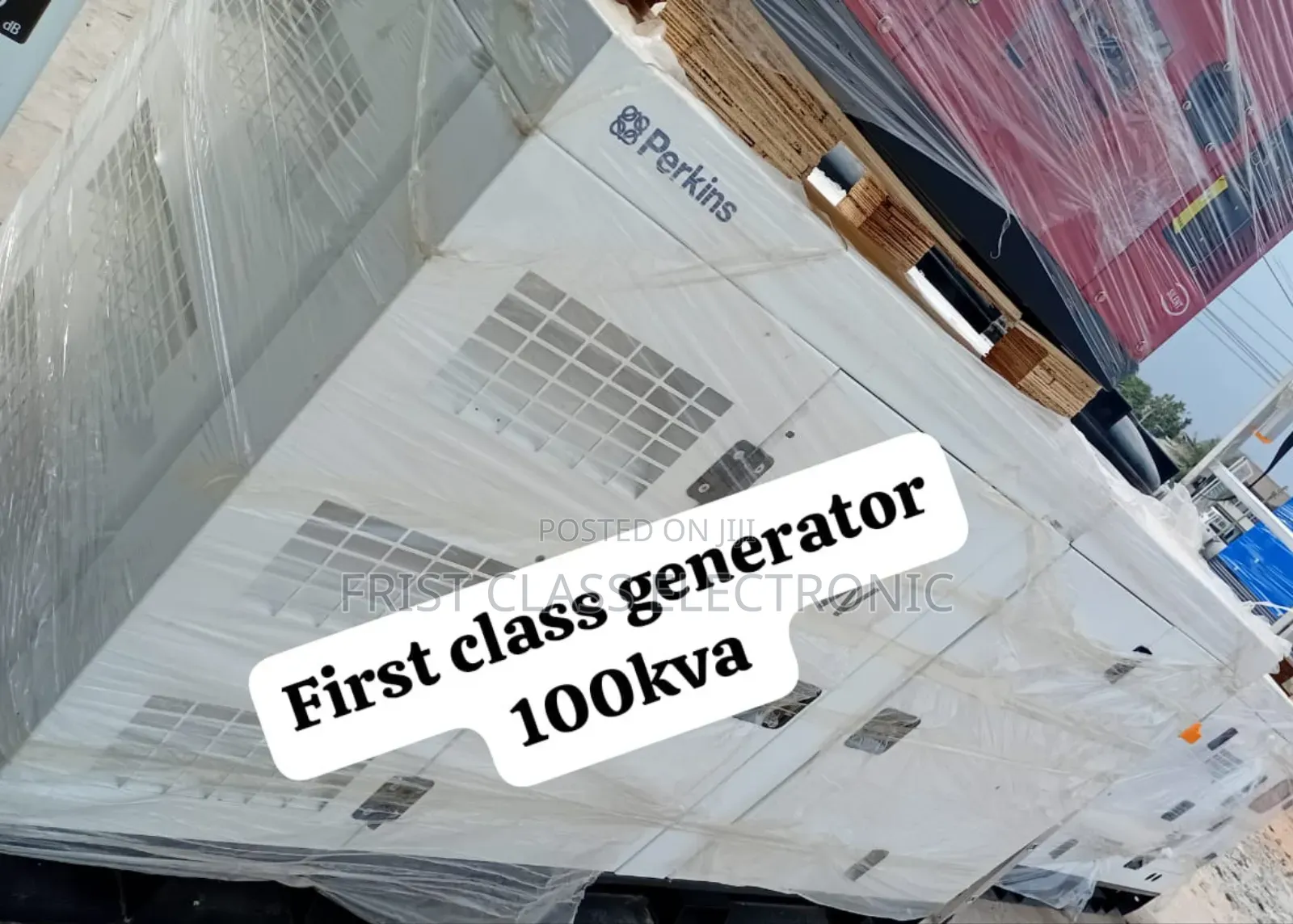 100kva Diesel Genset With 100% Copper Engine