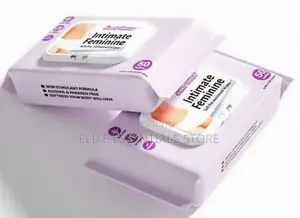 Quality 50 Pieces Intimate Feminine Hygienic Wipes