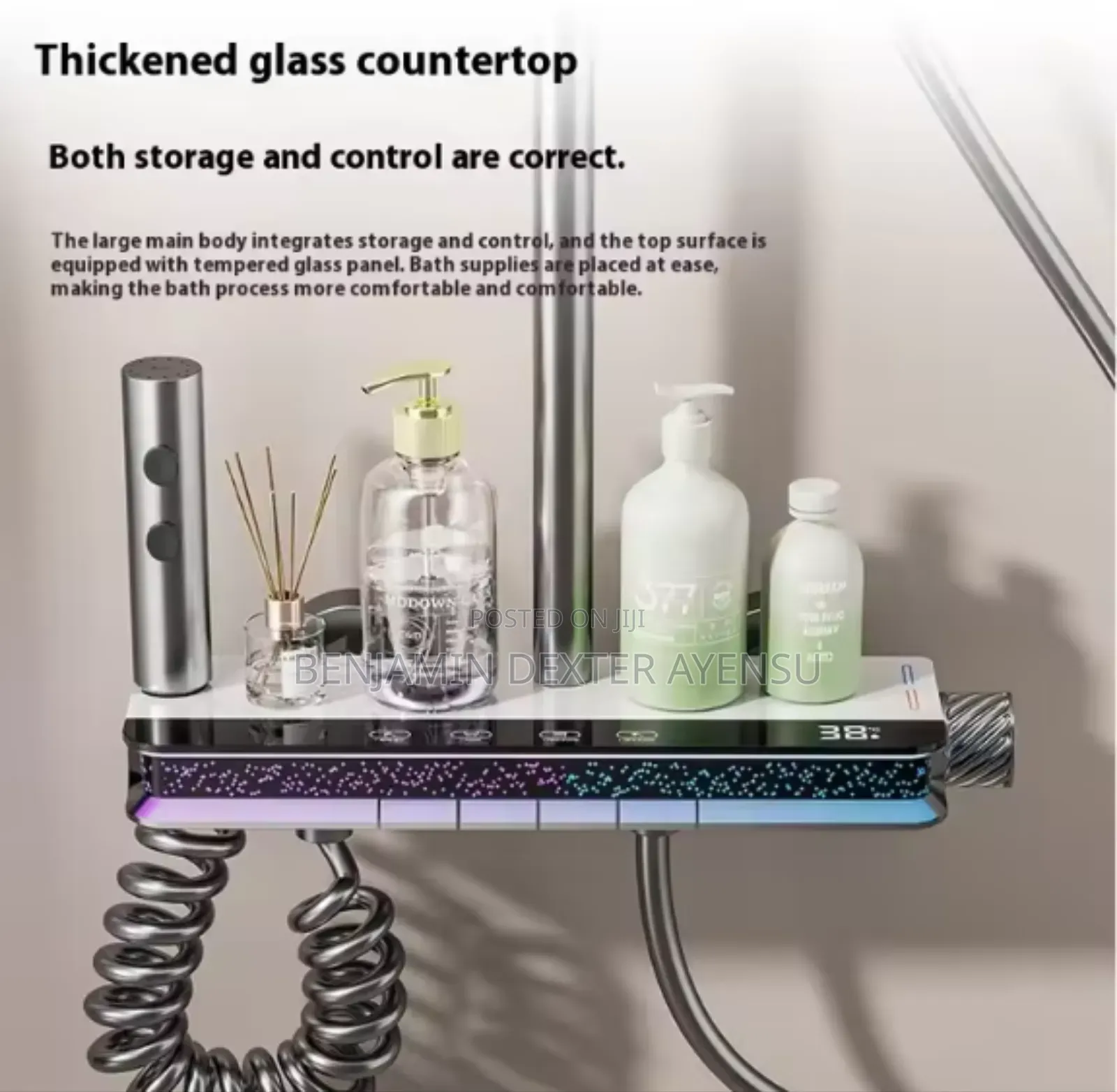 Luxury 4 Way Led Shower Set