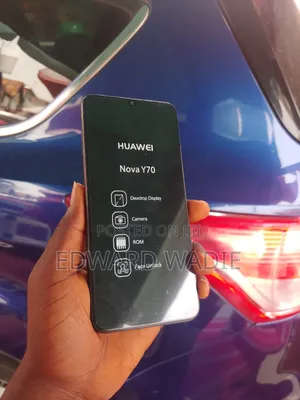 New Huawei Nova Y70 128 GB Black