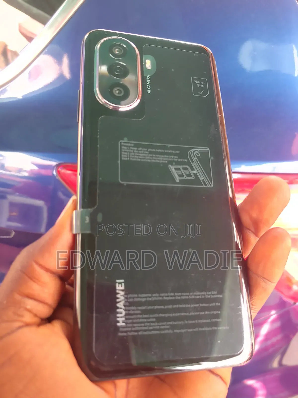 New Huawei Nova Y70 128 GB Black
