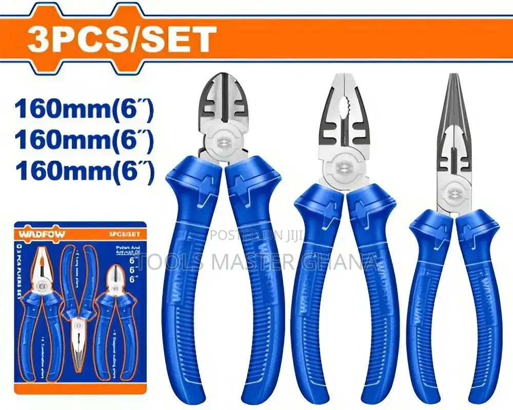 3 Pcs Pliers Set - Wps0623
