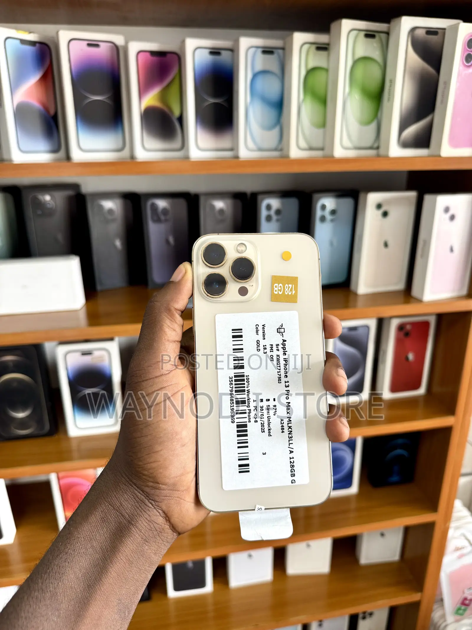 New Apple iPhone 13 Pro Max 128 GB Gold