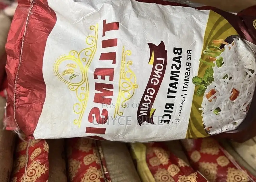 Tilemsi Basmati 5by5 (25)Kg Going for 675cedis