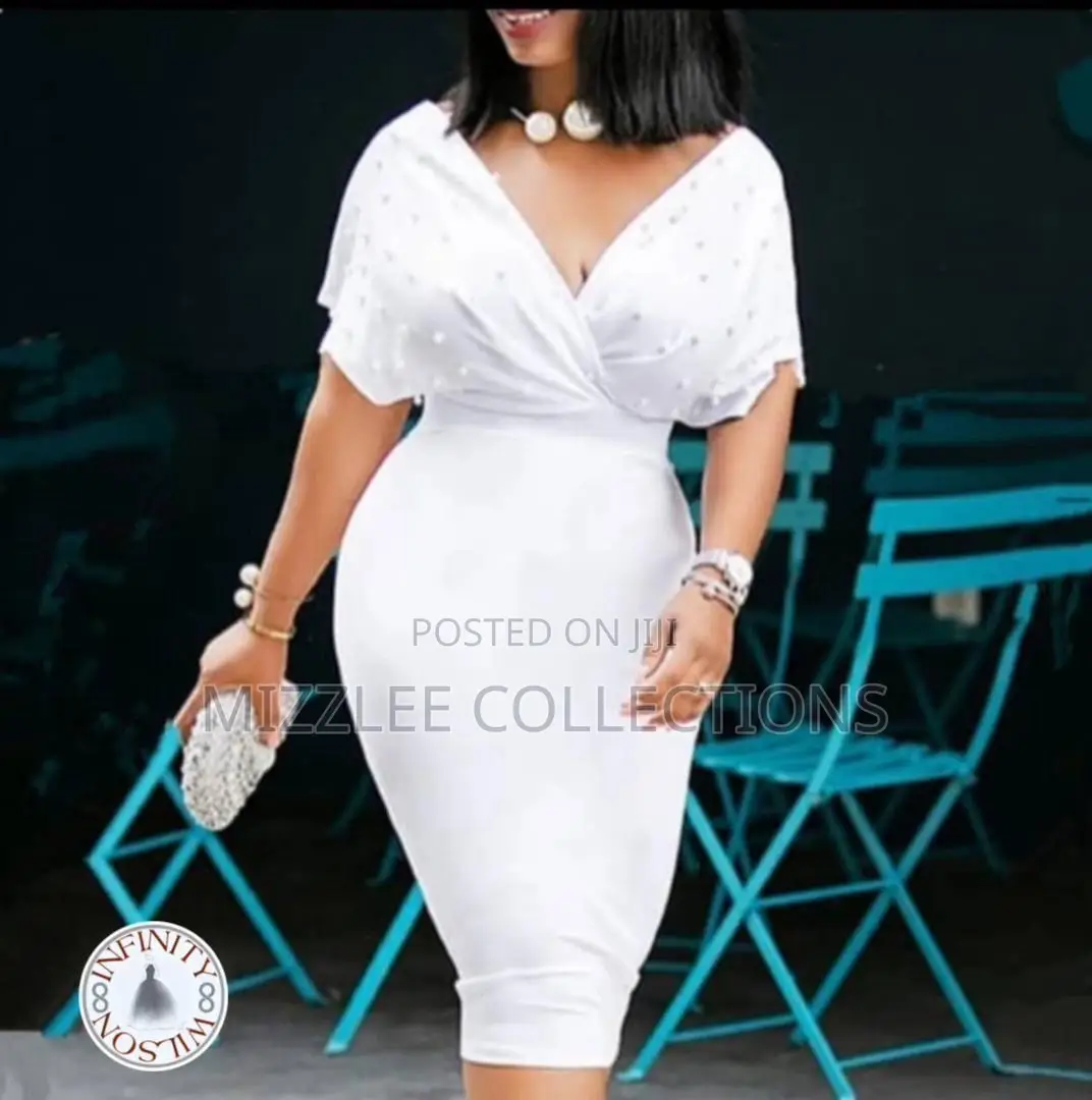 Ladies White Beautiful Dresses