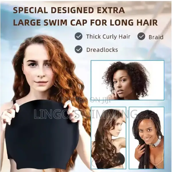 Swimming Hair Cap - (Xl)