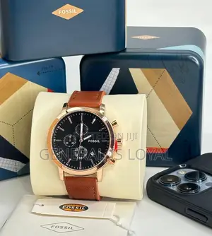 Fossil Watch / Brown, Coffee Color