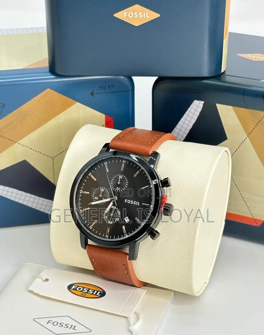Fossil Watch / Brown, Coffee Color