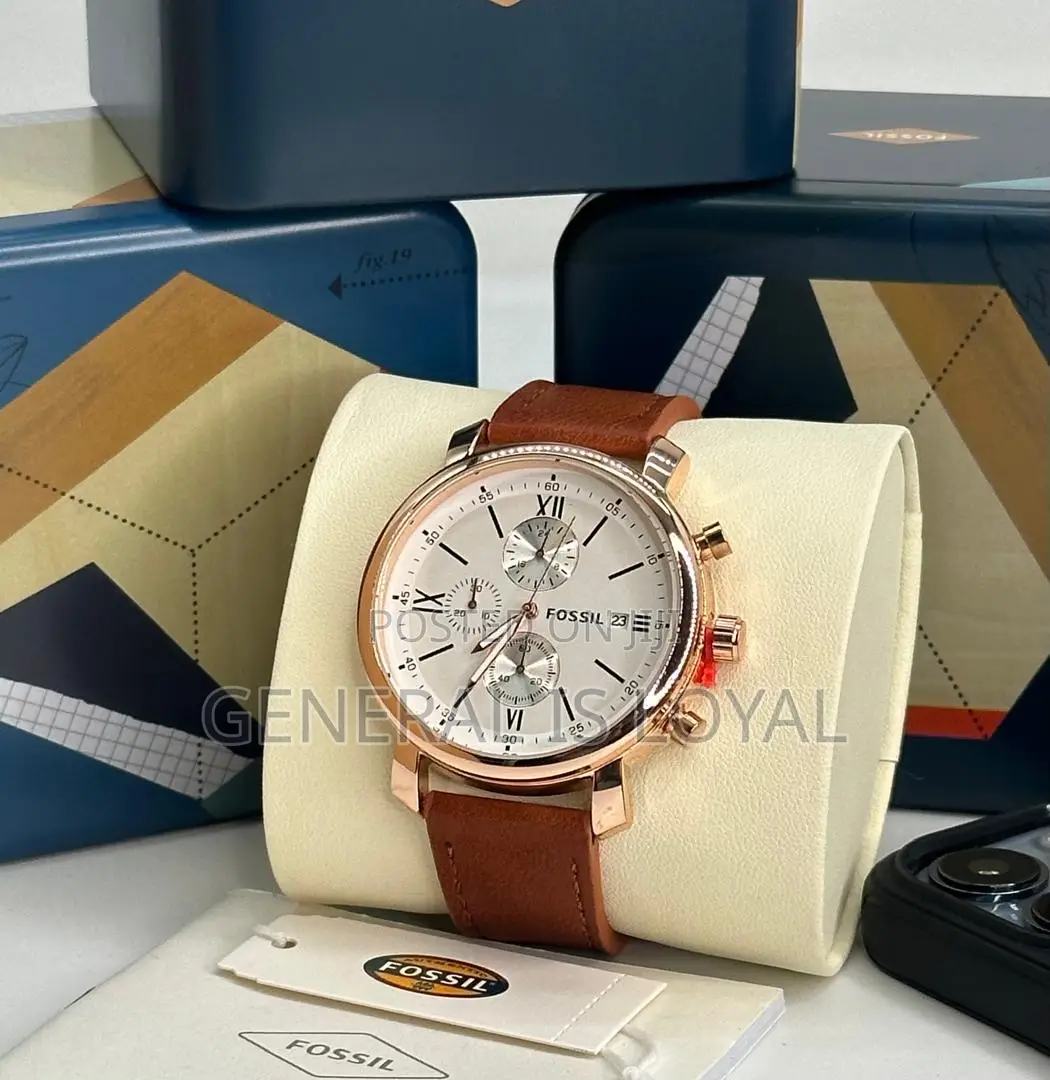 Fossil Watch / Brown, Coffee Color