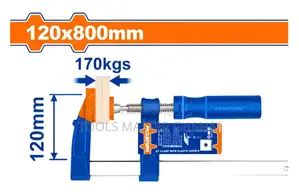 F Clamp With Plastic Handle - Wcp2124