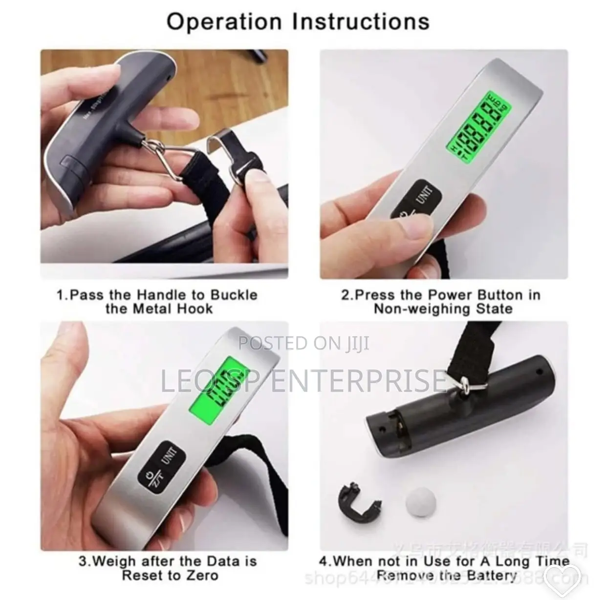50kg Digital Luggage Scale