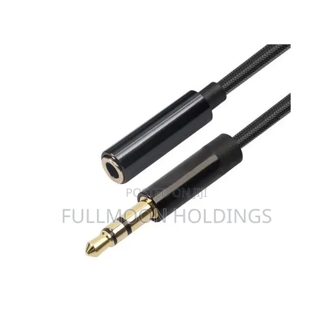 3.5mm Male to Female Audio Extension Cord for Phones Tablets
