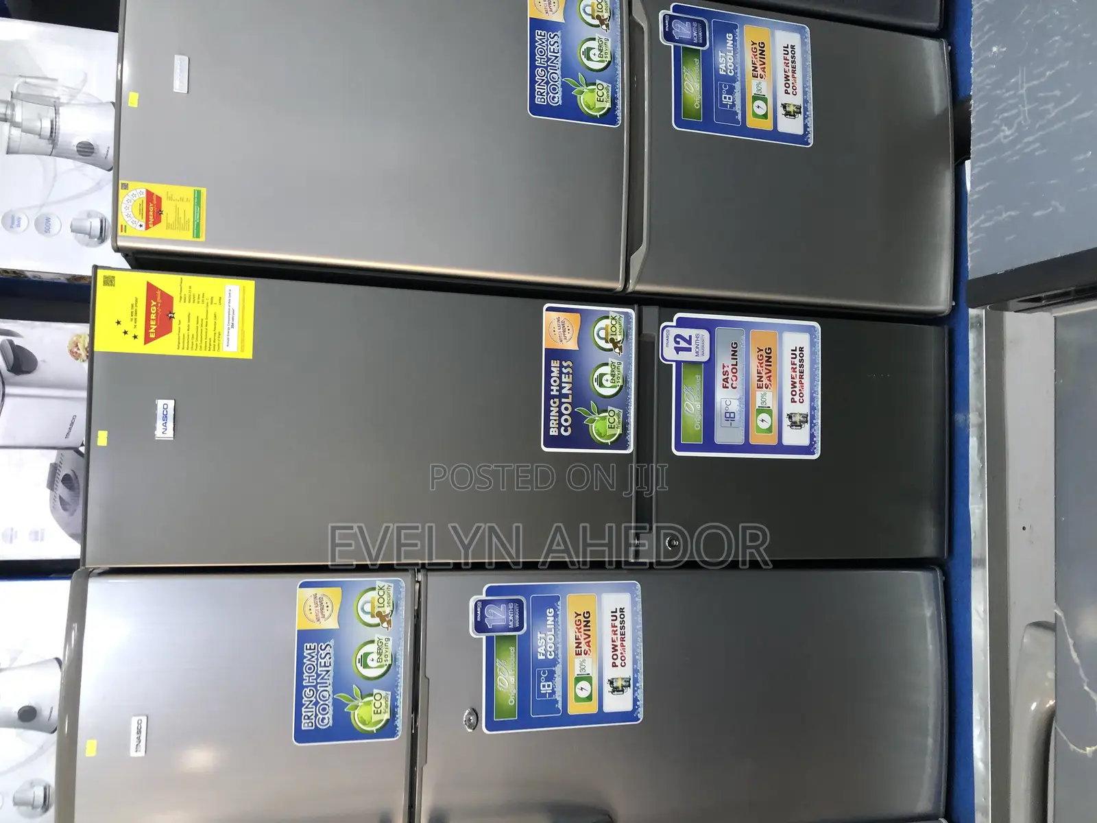 Brand New Nasco Fridge 170 Liters With 2 Doors Available