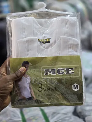 Photo - Mce 3in1 Singlet Vest White