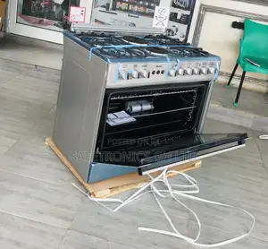 Steel and Glass Ferre 2 Electric 4 Gas Turkish Oven Grey