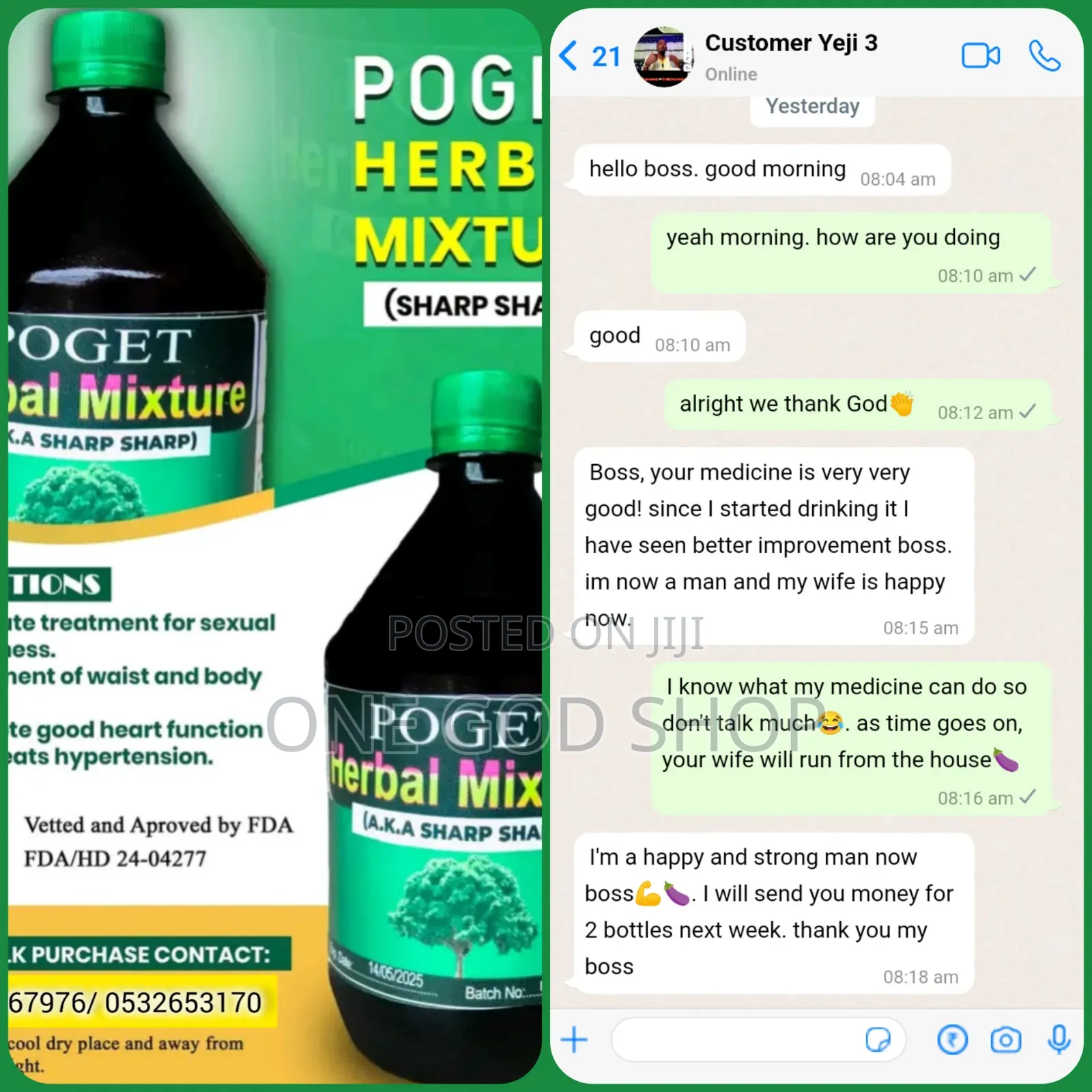 Poget Man Power Mixture