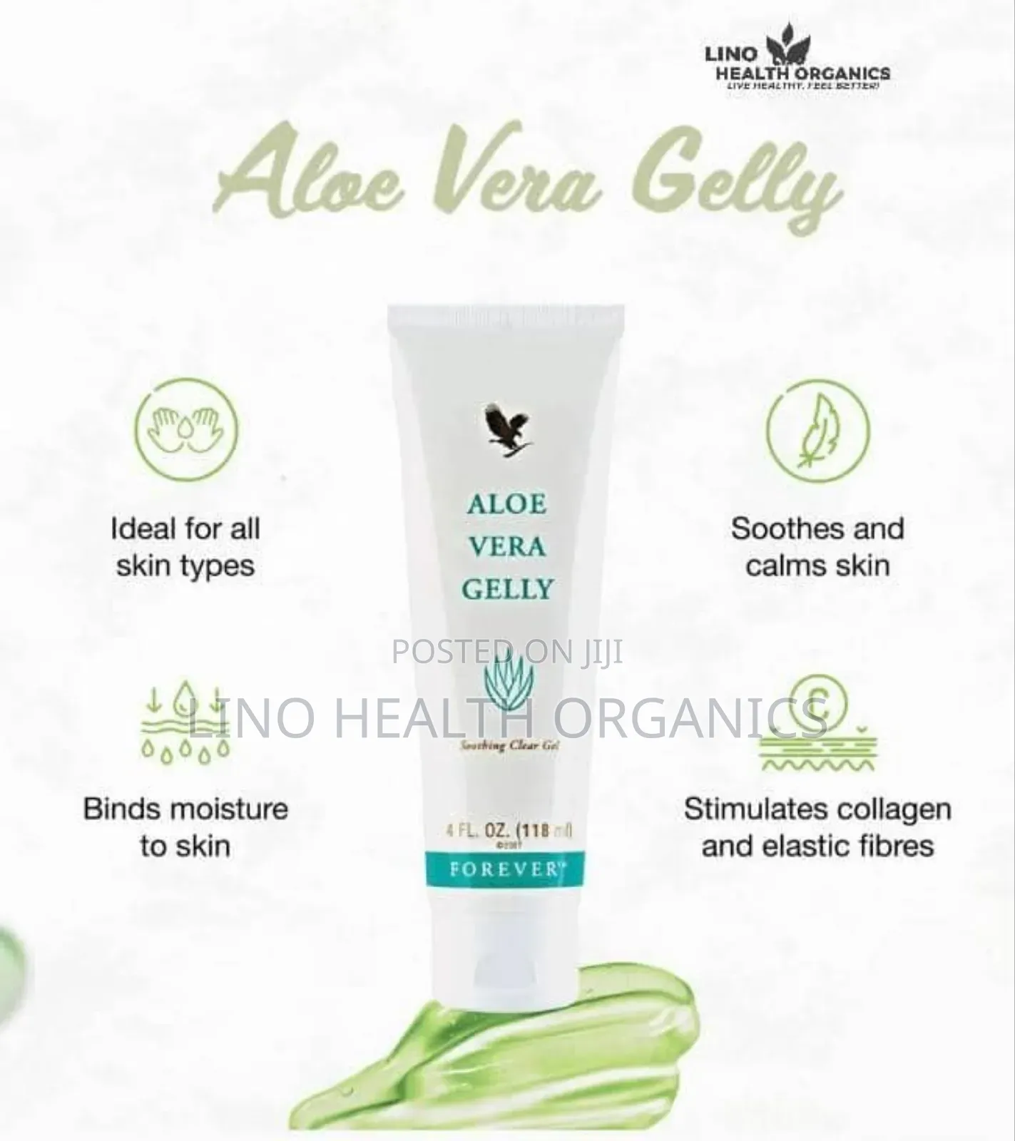 Forever Aloe Gelly | Aloe Vera Skin Moisturizing Gelly
